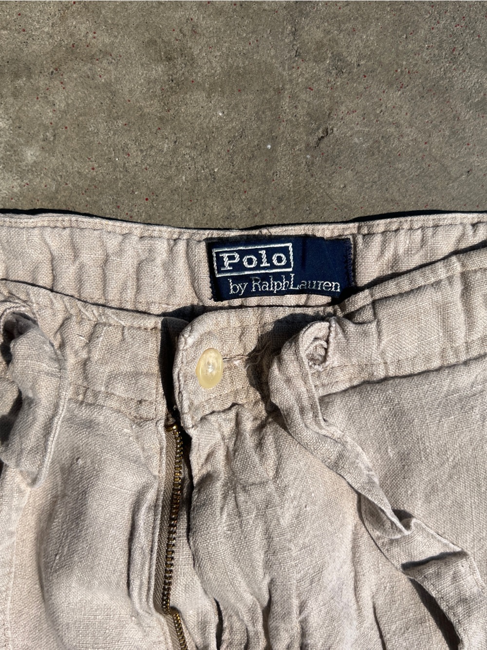 Ralph Lauren Men's Light Cream Chinos - Picture 2 of 5